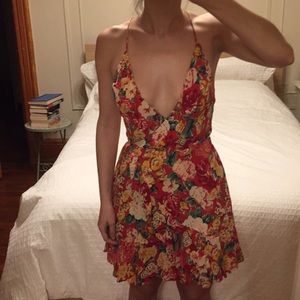 Kimchi Blue Floral Dress (Size 2)